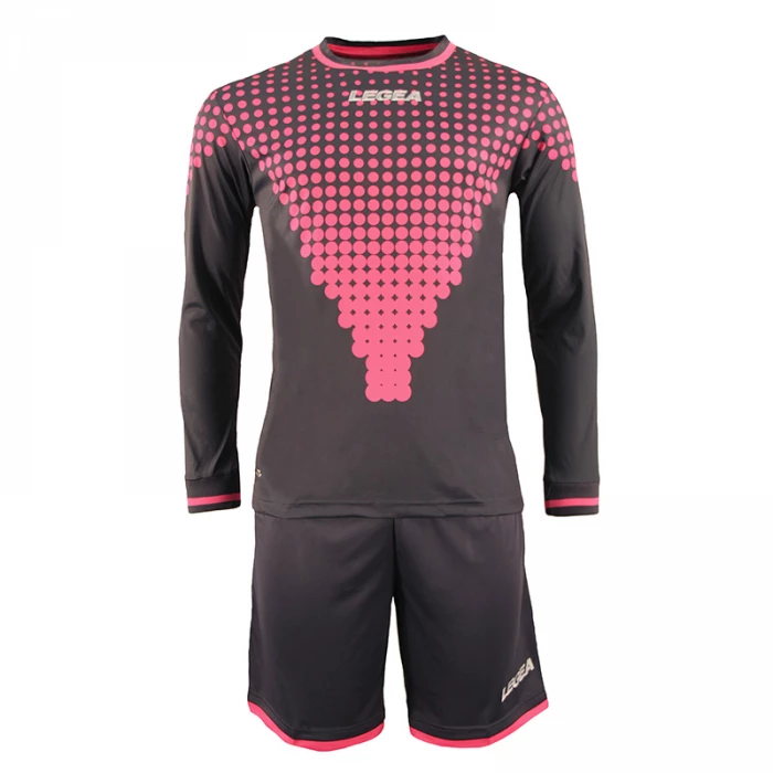 Legea - Kit Portiere Allianz Grigio / Rosa Fluo